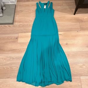 BCBG EMERALD evening gown